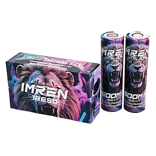 Imren 30A 18650 IMR Battery | 2 Pack | 3500mah product image